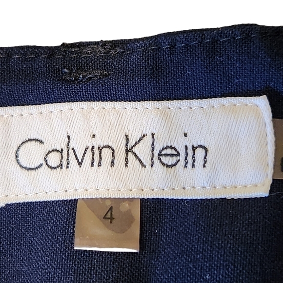 Calvin Klein blue highrise skinny leg  women's dress pants - Picture 4 of 10